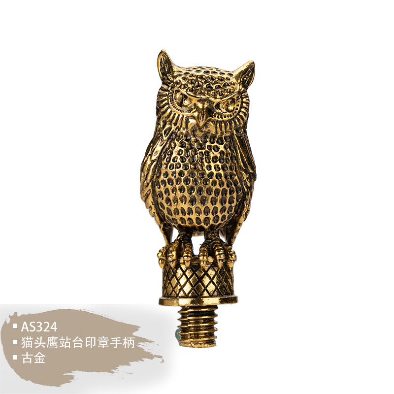 Custom Resin Alloy Wax Seal Handle Set for Magic Academy