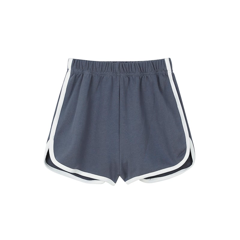 Women's Summer Sports Shorts with White Side Trim
