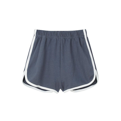 Women's Summer Sports Shorts with White Side Trim