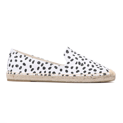 Canvas Loafers with Jute Sole for Easy Wear