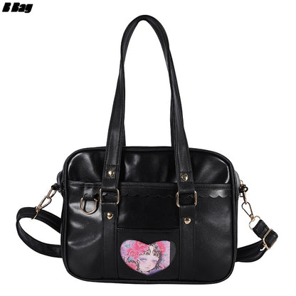Personalized Transparent Card Handbag Backpack Ita Bag