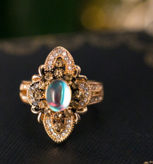 Moonstone Ring for Women - Fashionable Jewelry Piece