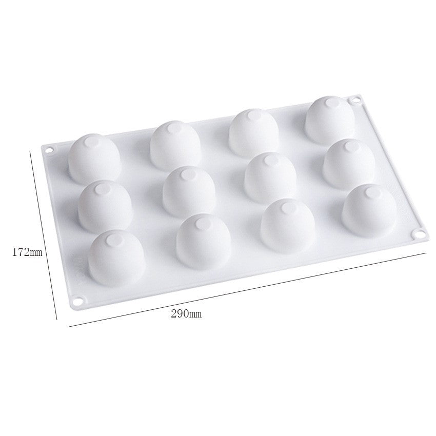 Middle Ball Mousse Silicone Baking Mold