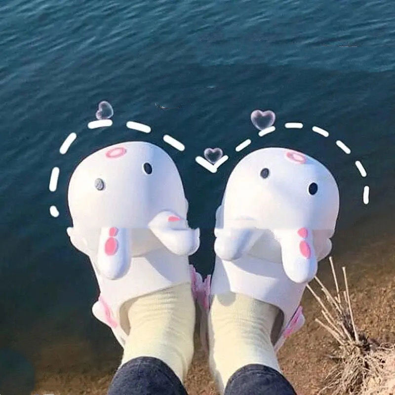 Rabbit-shaped Non-slip Shoes for Kids and Adults