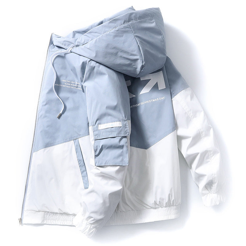 Men's Casual Jacket for Spring and Autumn Wear