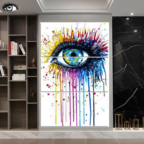 "Eyes - Multi-Panel Canvas Wall Art Decor"