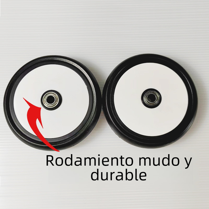 YOYO Baby Stroller Wheels with Rubber Tires and Bearings
