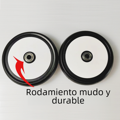 YOYO Baby Stroller Wheels with Rubber Tires and Bearings