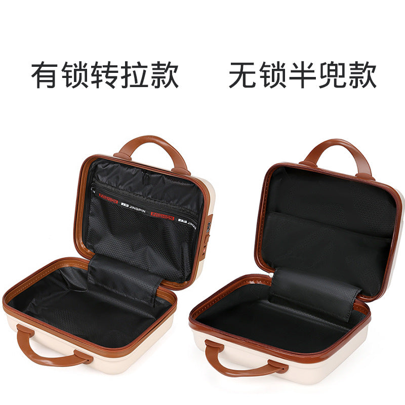 Luxury Cartoon Bear Travel Suitcase for Kids (14-Inch)