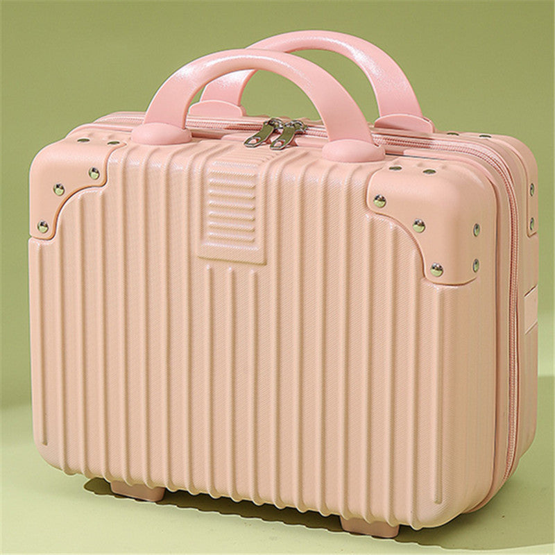Vintage 14-Inch Mini Makeup Case and Travel Box