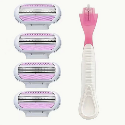 3-Blade T-Shaped Women's Razor