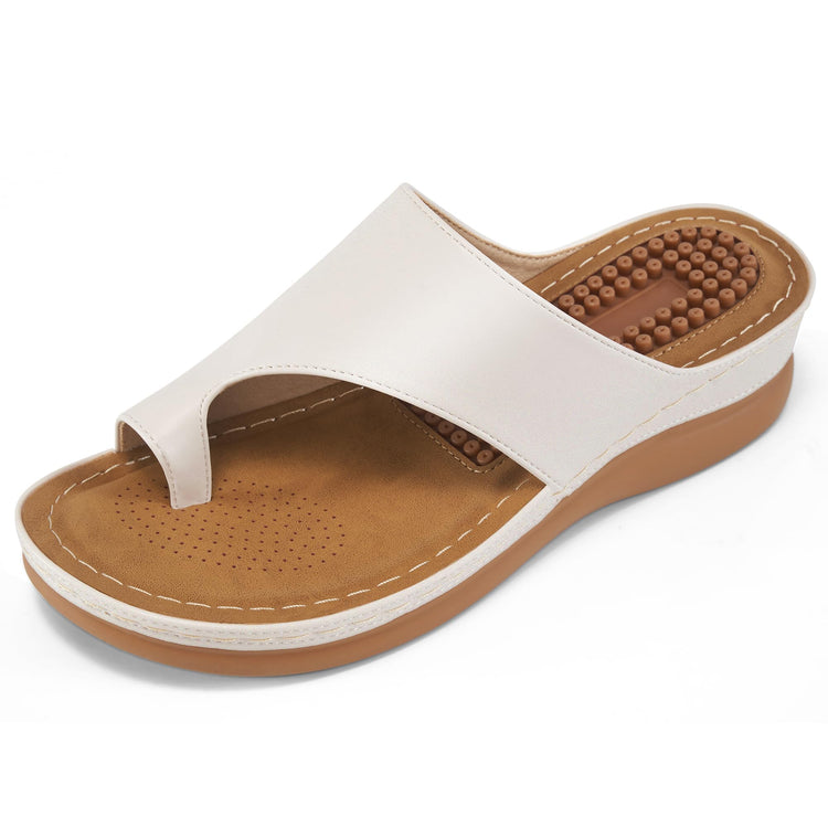 Reimferce Orthopedic Wedge Sandals for Women: Comfortable Dressy Summer Sandals Women Comfortable Casual Walking Wedges Platform