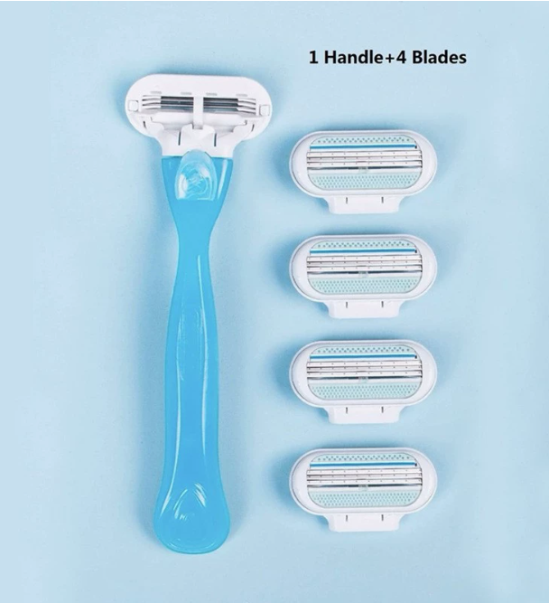 3-Blade T-Shaped Women's Razor