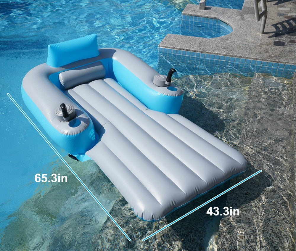 Inflatable Motorboat Watercraft Float Raft