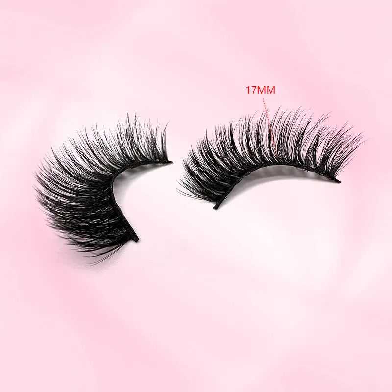 10 Pairs 3D Fluffy Faux Mink Thick Curling Lashes