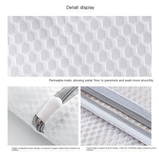 Thick Honeycomb Mesh Laundry Bag for Underwear