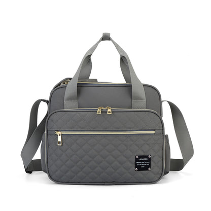 LEQUEEN Stylish Waterproof Multi-Function Mommy Bag