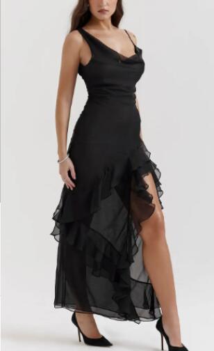 JULIA Spring Sexy Backless Dress with Elegant Design
