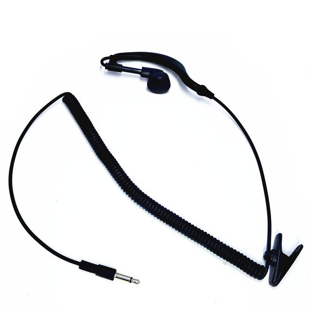 3.5MM Single Ear Hook Wired Headset for Walkie-Talkies