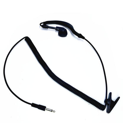 3.5MM Single Ear Hook Wired Headset for Walkie-Talkies