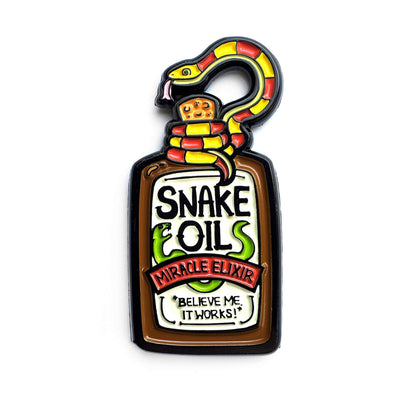Snake Oil Pin