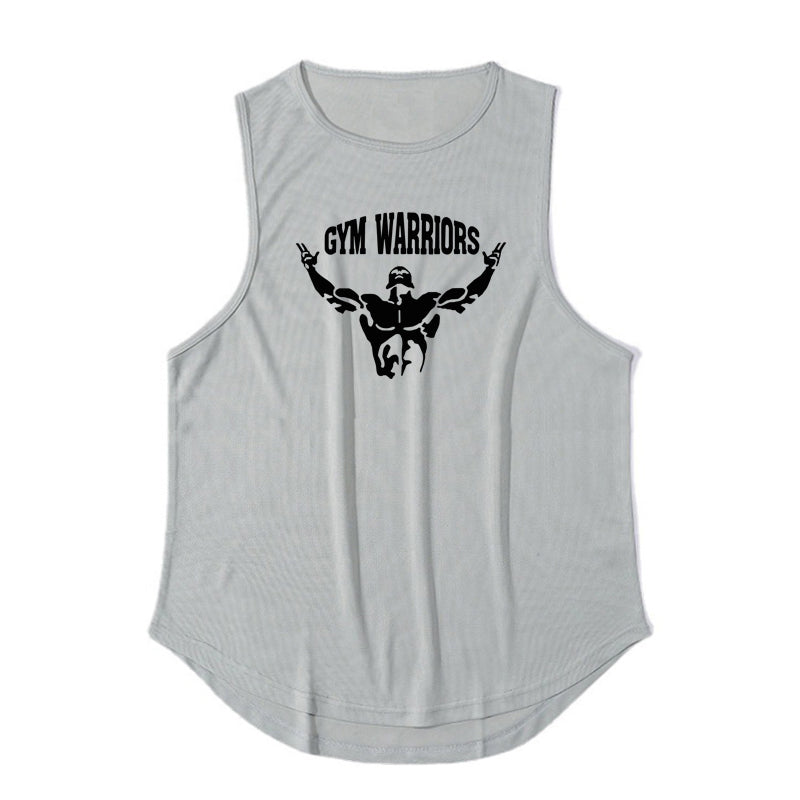 Men's Breathable Polyester Gym Exercise Vest
