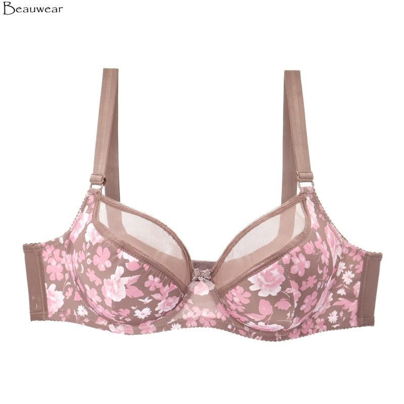 Adjustable Lace Breastfeeding Bra in Large Size
