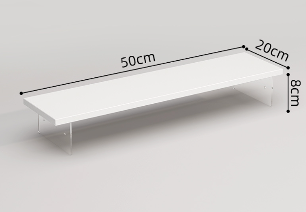 Acrylic & Wood Desktop Organizer Stand