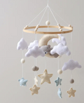 Handmade Felt Baby Bed Bell