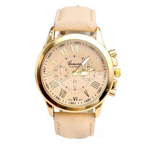 Women's Leather Watch & Men's Outdoor Quartz Watch