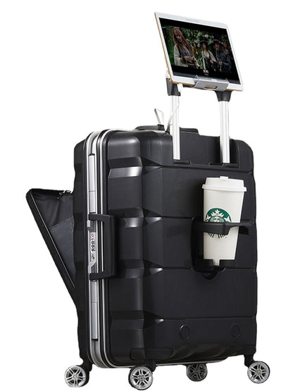 20-Inch Multi-Functional Aluminum Frame Trolley Bag