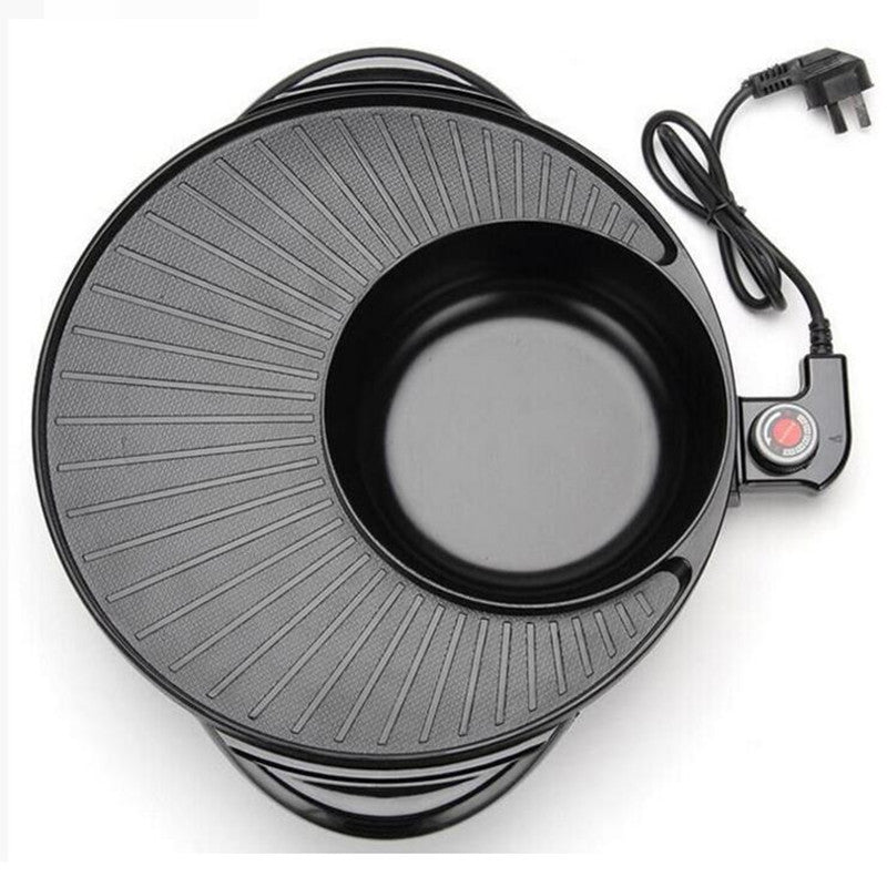 Korean Electric Hot Pot, Multifunctional Grill Pan