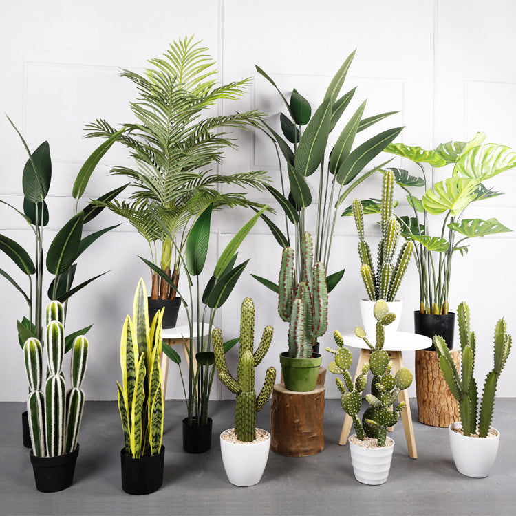 European Style Faux Traveler's Banana Tree Décor