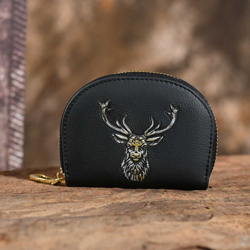 2023 Vintage Leather Clutch Wallet for Women