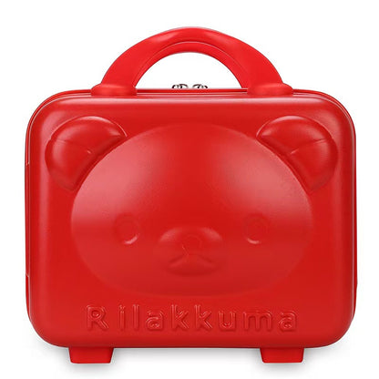 Luxury Cartoon Bear Travel Suitcase for Kids (14-Inch)