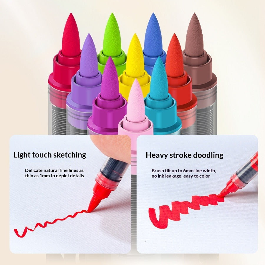Direct-Ink Acrylic Marker Set, 120 Colors