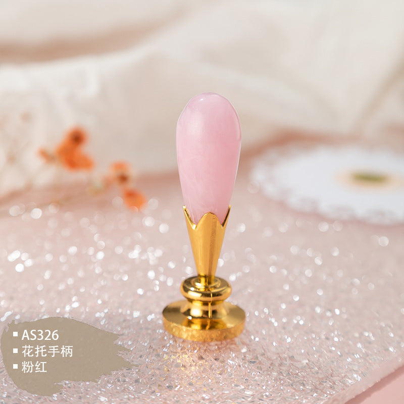Custom Resin Alloy Wax Seal Handle Set for Magic Academy