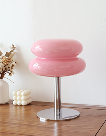 Modern Macaron Glass Table Lamp - Erna (One Set)