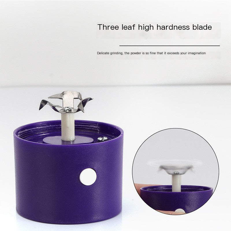 USB Rechargeable Electric Tobacco Grinder in Colors