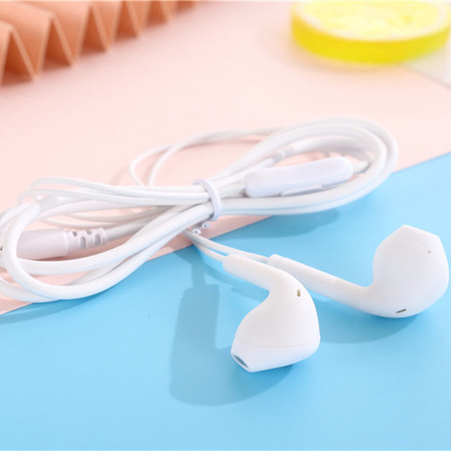 Macaron U19 Wired Earphones with Microphone and Stereo