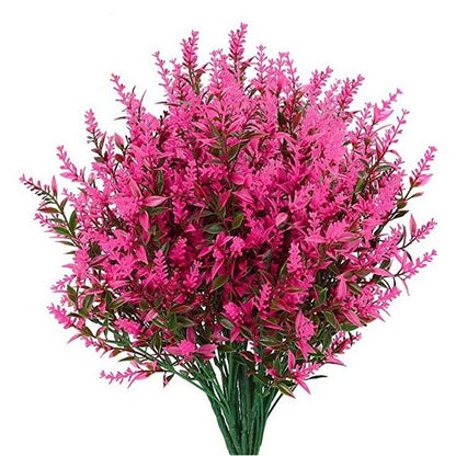Simulated Lavender Spikelet Artificial Flower Decor