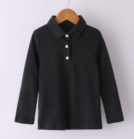 Baby Long Sleeve Polo T-Shirt