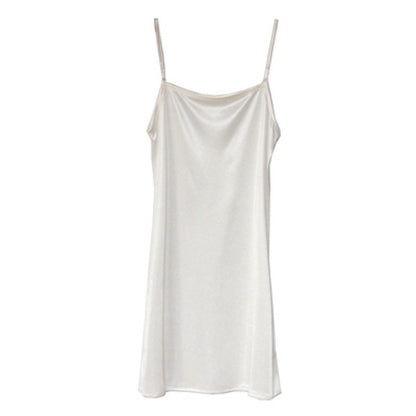 Thin Shoulder Strap Spring & Summer Dress Slip Petticoat