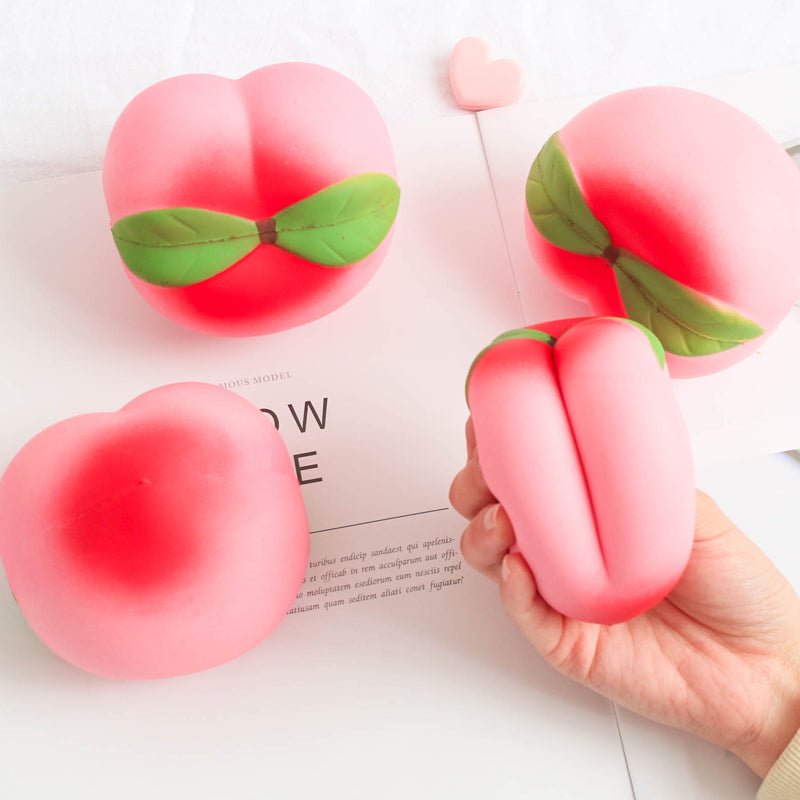 Stress Relief Peach Toy with Slow Rebound (Unique Gift)