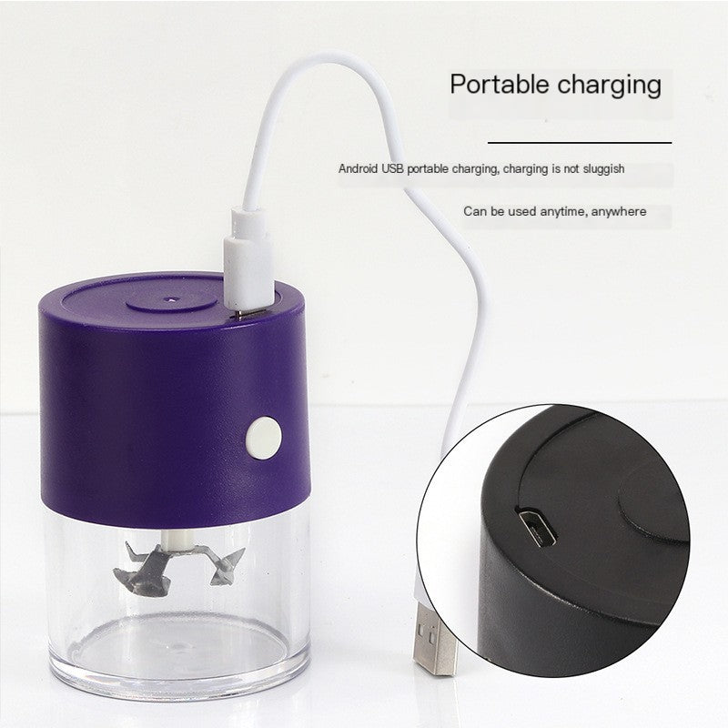 USB Rechargeable Electric Tobacco Grinder in Colors