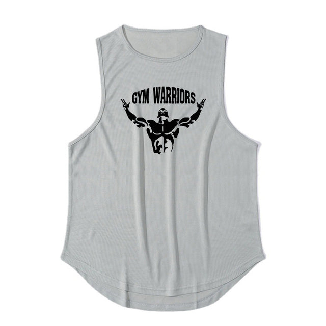 Men's Breathable Polyester Gym Exercise Vest