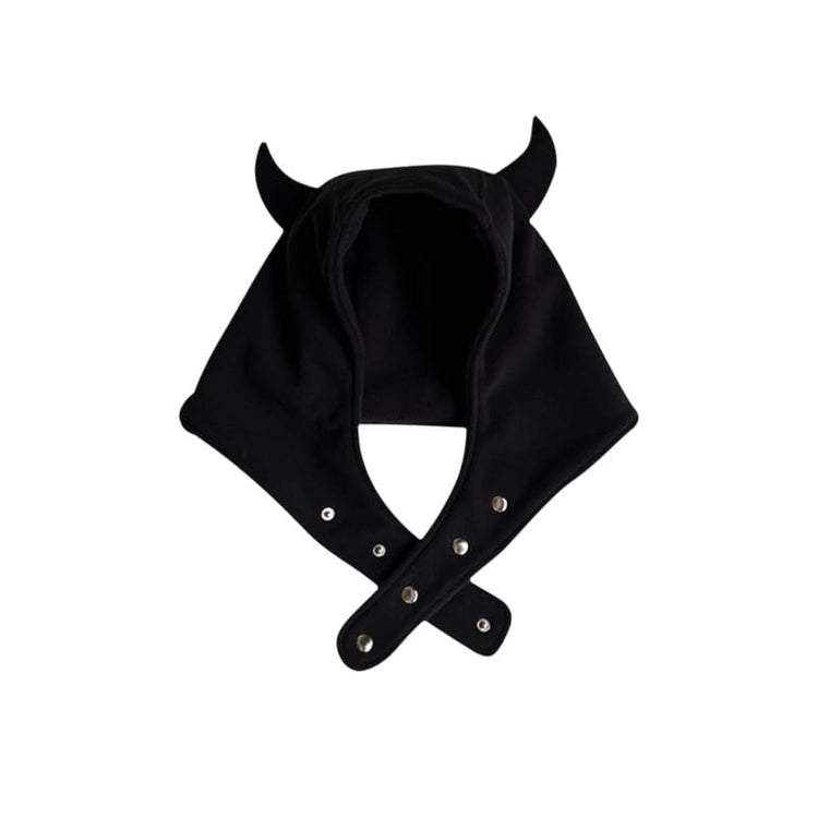 Pooyikoi Y2K Polar Fleece Ear Cap Women hat