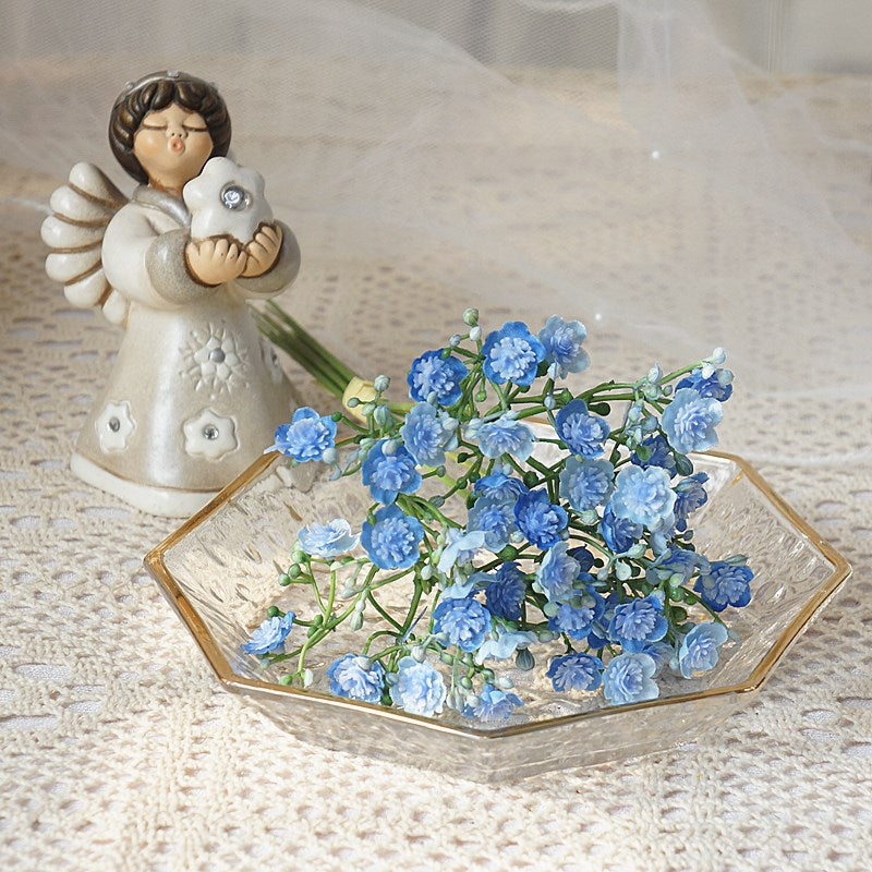 Spring Colorful Fake Flowers with Stars for Home Decor