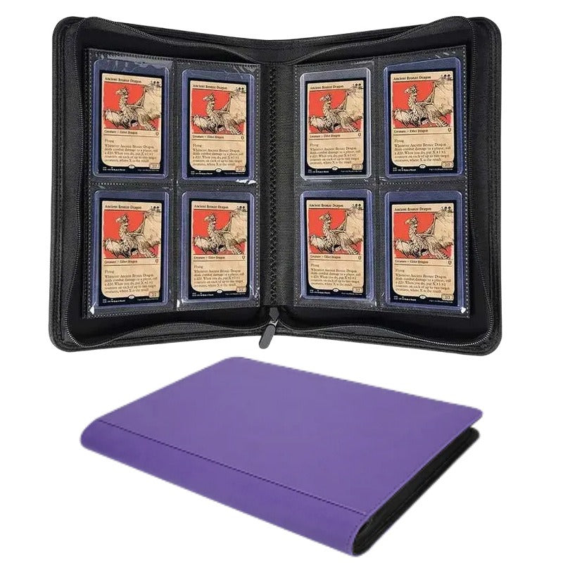 Large Capacity PU Leather Game Card Storage Box