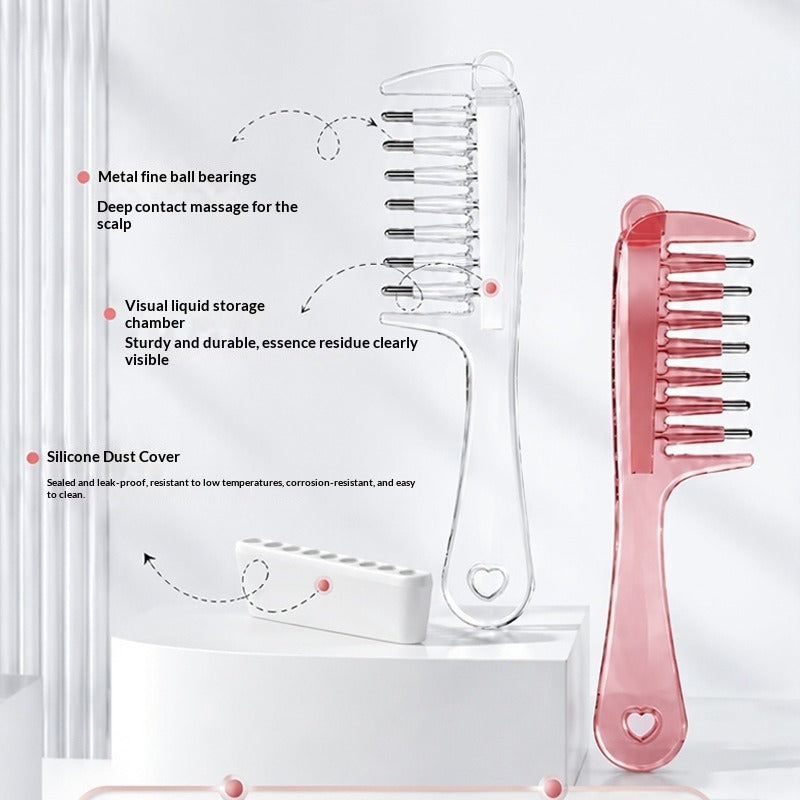 Crystal Liquid Conducting Minoxidine Scalp Comb